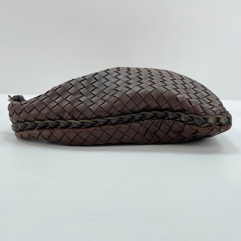 BOTTEGAVENETA INTRECCIATO Shoulder Bag Brown WS30290