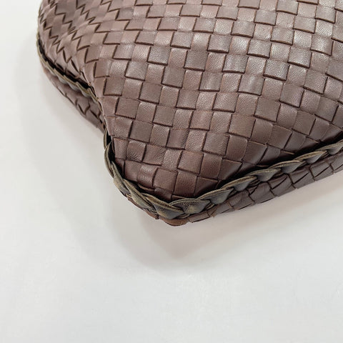 BOTTEGAVENETA INTRECCIATO Shoulder Bag Brown WS30290