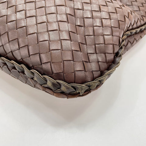 BOTTEGAVENETA INTRECCIATO Shoulder Bag Brown WS30290