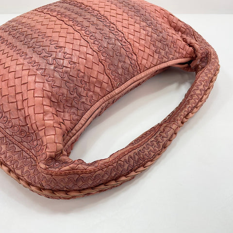 BOTTEGAVENETA INTRECCIATO Shoulder Bag Brown WS30291