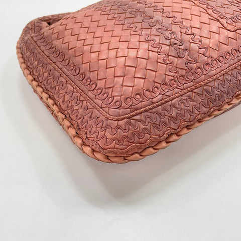 BOTTEGAVENETA INTRECCIATO Shoulder Bag Brown WS30291