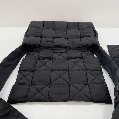 BOTTEGAVENETA Padded Tech Cassette Shoulder Bag black WS30295
