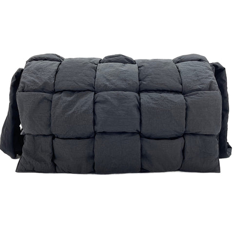 BOTTEGAVENETA Padded Tech Cassette Shoulder Bag black WS30295