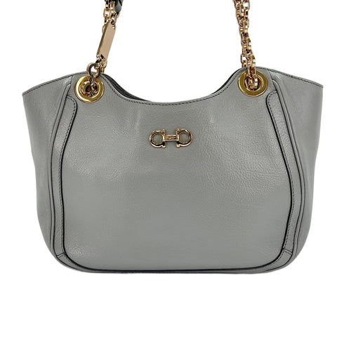 Salvatore Ferragamo Gancini Handbag gray WS30298