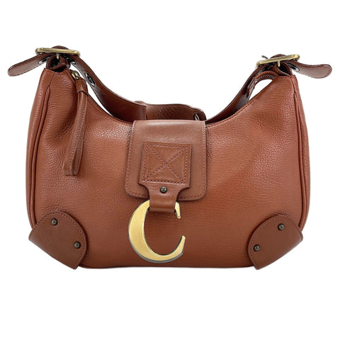 Chloe Shoulder Bag Brown WS30299