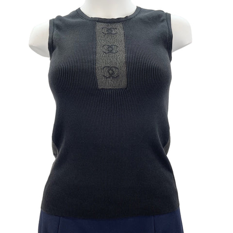 CHANEL COCO Mark 36 Tank top black WS30302