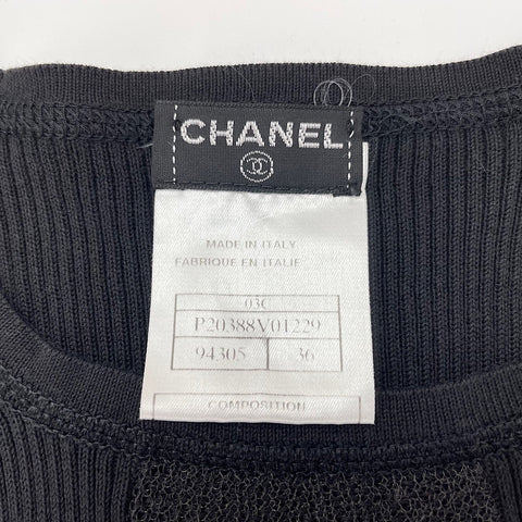 CHANEL COCO Mark 36 Tank top black WS30302