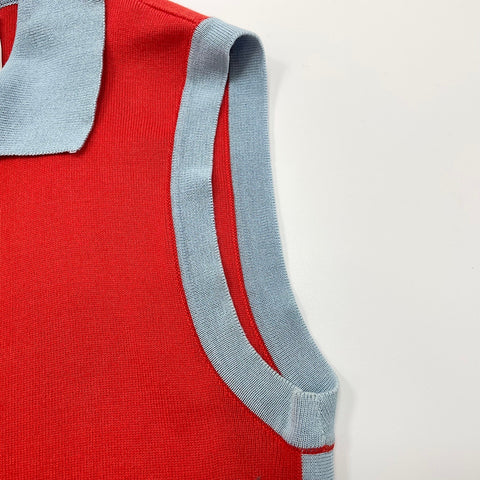 CHANEL COCO Mark 38 Tank top Red WS30303