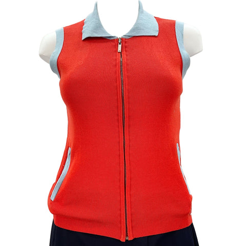 CHANEL COCO Mark 38 Tank top Red WS30303