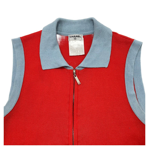 CHANEL COCO Mark 38 Tank top Red WS30303
