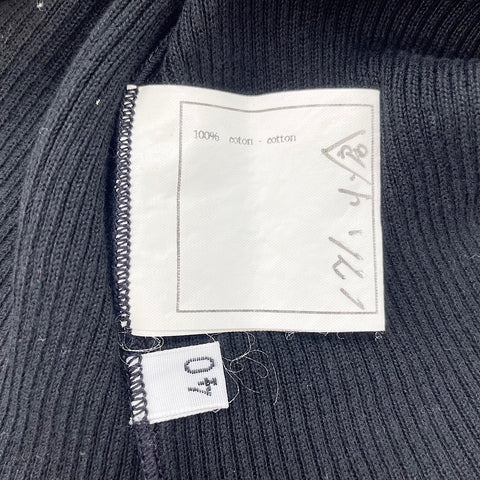 CHANEL COCO Button 40 Tank top black WS30304