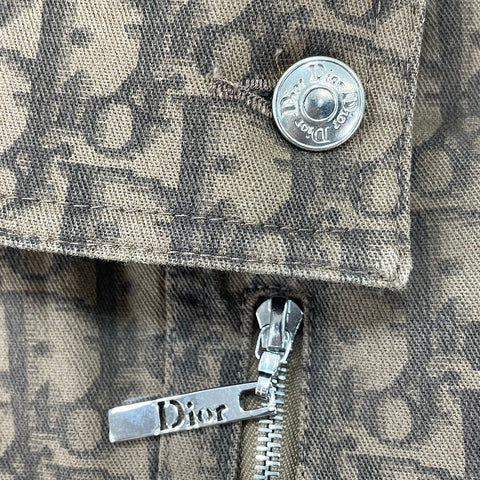 Christian Dior 40 Trotter Denim Jacket Brown WS30305