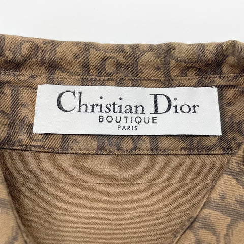 Christian Dior 40 Trotter Denim Jacket Brown WS30305