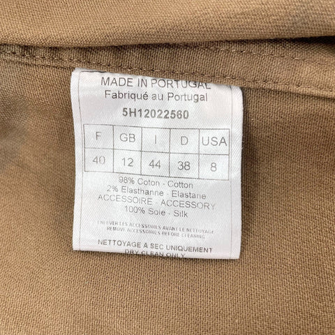 Christian Dior 40 Trotter Denim Jacket Brown WS30305