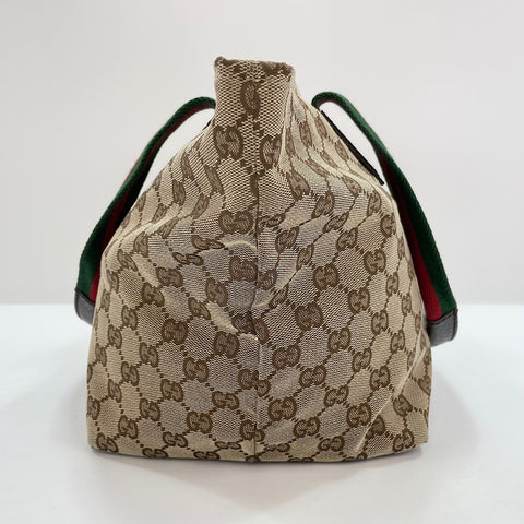 GUCCI Sherry Line Tote Bag beige WS30307