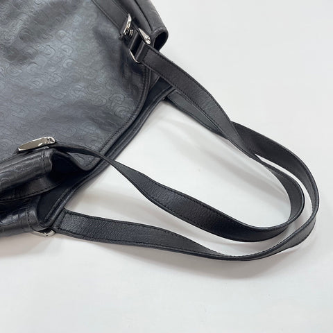 GUCCI Abby Horsebit Pattern Tote Bag black WS30308