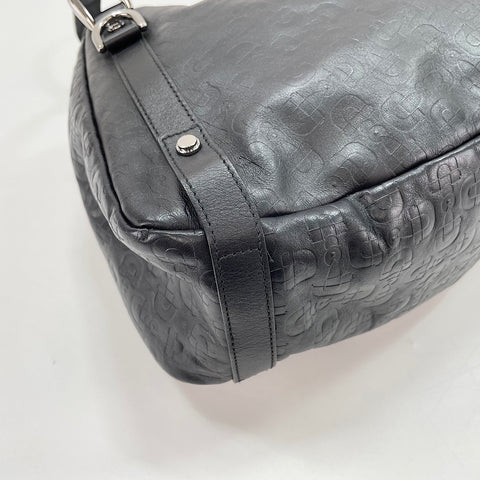 GUCCI Abby Horsebit Pattern Tote Bag black WS30308