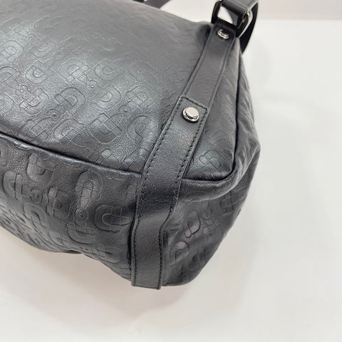 GUCCI Abby Horsebit Pattern Tote Bag black WS30308