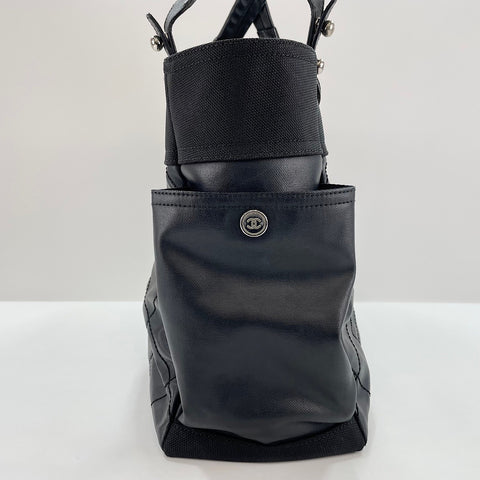 CHANEL Paris Biarritz Handbag black WS30314