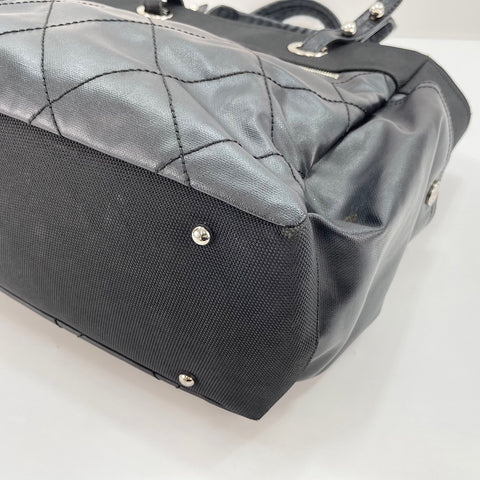 CHANEL Paris Biarritz Handbag black WS30314