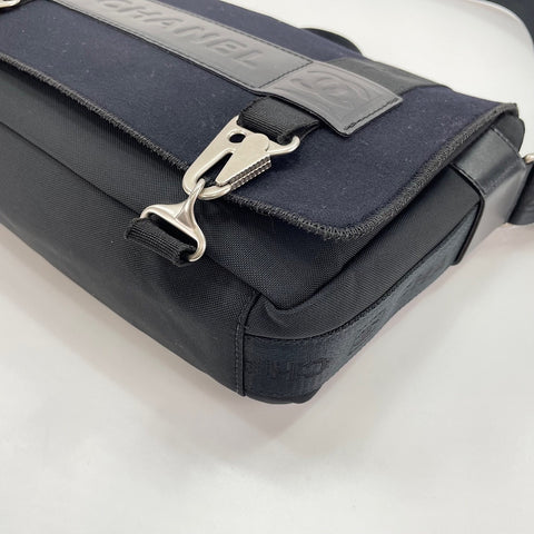 CHANEL Sports Line Shoulder Bag black WS30316