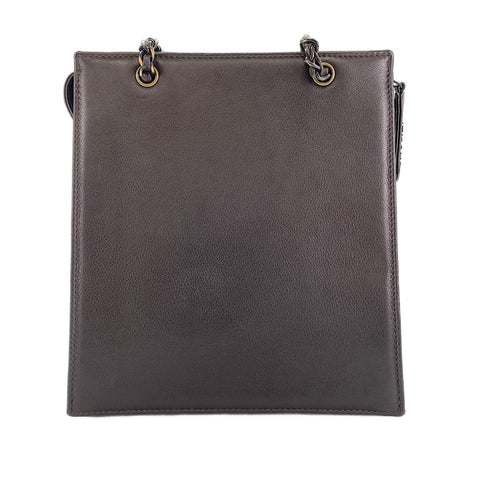 CHANEL Shoulder Bag Brown WS30317