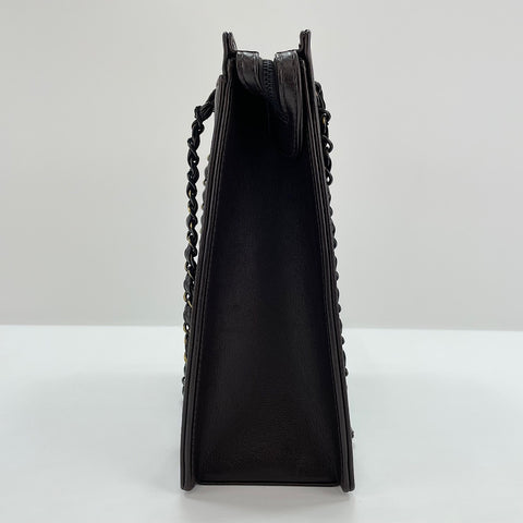 CHANEL Shoulder Bag Brown WS30317