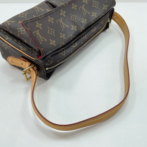 LOUIS VUITTON Viva Cit MM Shoulder Bag Brown WS30320