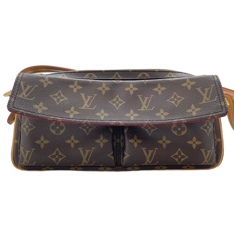 LOUIS VUITTON Viva Cit MM Shoulder Bag Brown WS30320