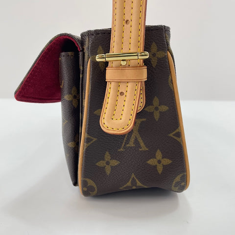 LOUIS VUITTON Viva Cit MM Shoulder Bag Brown WS30320
