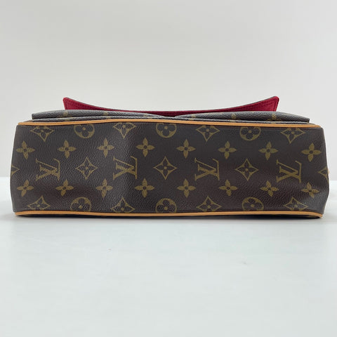 LOUIS VUITTON Viva Cit MM Shoulder Bag Brown WS30320