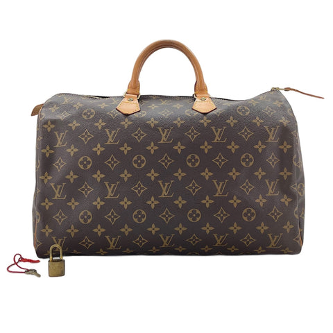 LOUIS VUITTON Speedy 40 Boston bag Brown WS30321