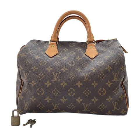 LOUIS VUITTON Speedy 35 Boston bag Brown WS30322
