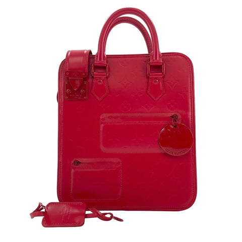 LOUIS VUITTON Handbag Red WS30324