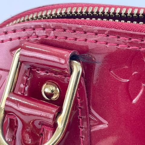 LOUIS VUITTON Alma BB Handbag Red WS30325