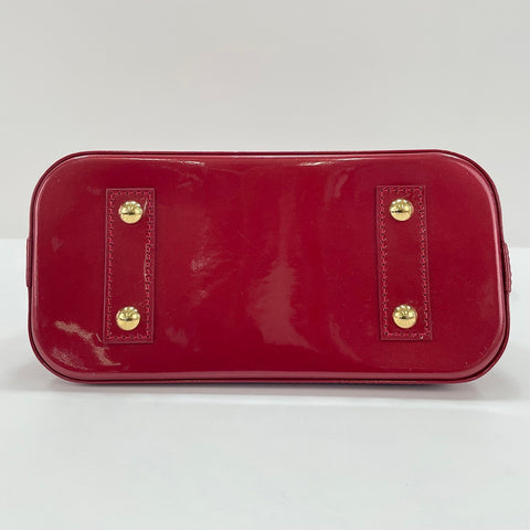 LOUIS VUITTON Alma BB Handbag Red WS30325