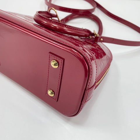 LOUIS VUITTON Alma BB Handbag Red WS30325
