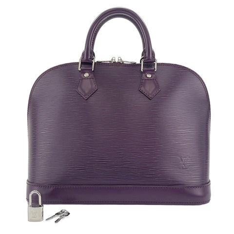LOUIS VUITTON Alma Handbag purple WS30328