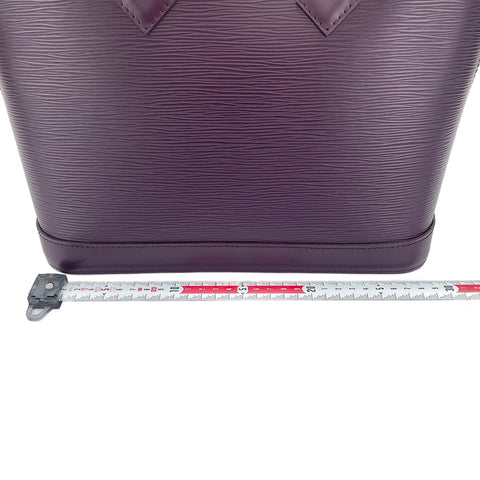 LOUIS VUITTON Alma Handbag purple WS30328