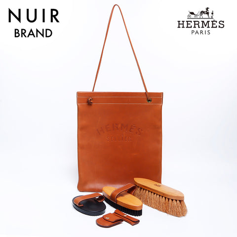 HERMES HERMES SAC ARINE肩带棕色WS3033