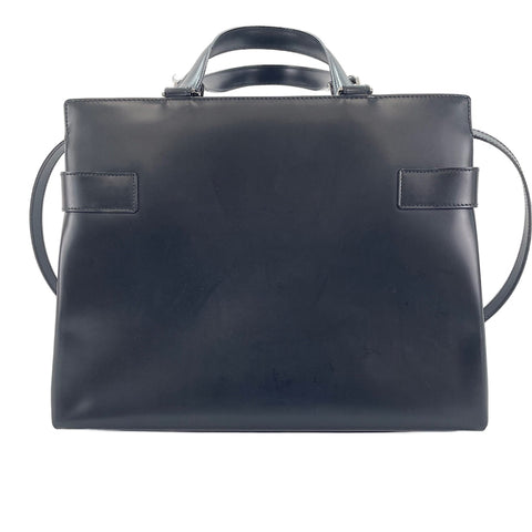 Salvatore Ferragamo 2WAY, Gancini Handbag black WS30331
