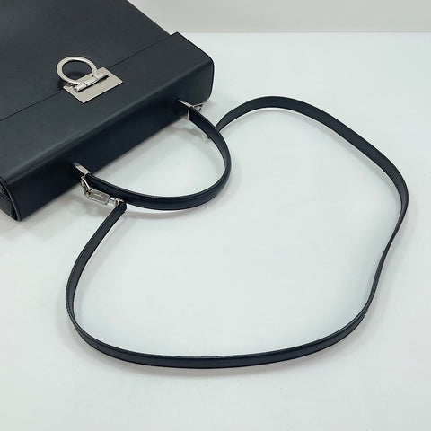 Salvatore Ferragamo 2WAY, Gancini Handbag black WS30332