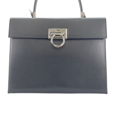 Salvatore Ferragamo 2WAY, Gancini Handbag black WS30332
