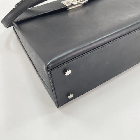 Salvatore Ferragamo 2WAY, Gancini Handbag black WS30332