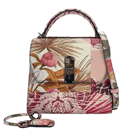 Salvatore Ferragamo Floral 2WAY Handbag pink WS30333