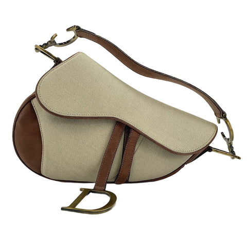 Christian Dior saddle Handbag Brown WS30335