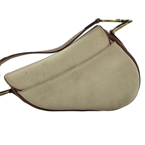 Christian Dior saddle Handbag Brown WS30335