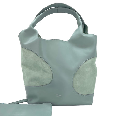 Salvatore Ferragamo Hobo Shoulder Bag blue WS30336
