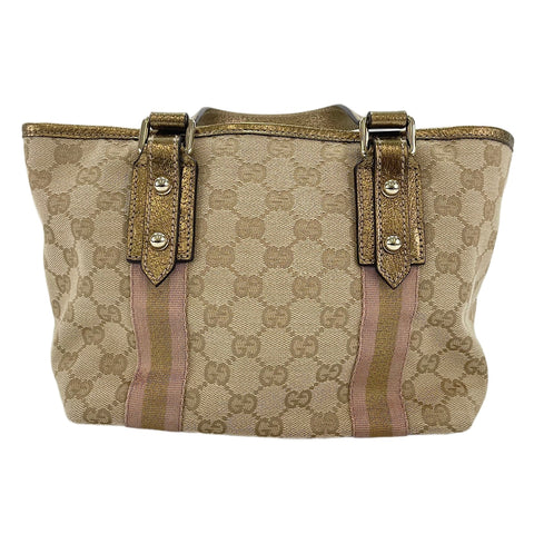 GUCCI Sherry Line Handbag beige WS30337