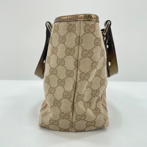 GUCCI Sherry Line Handbag beige WS30337
